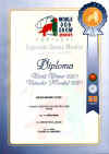 Diplom světové vítězky mladých CCHP hairless fen z Porta 2001. 