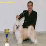 1. msto juniorhandling 28.8.2005  Sandra Burger, Rakousko + Cody z Haliparku