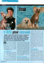 V rubrice SP 9/2005 Žijí se psem... vyšlo povídání pana Zdeňka Gorgoně s chovatelkou Libuší Brychtovou